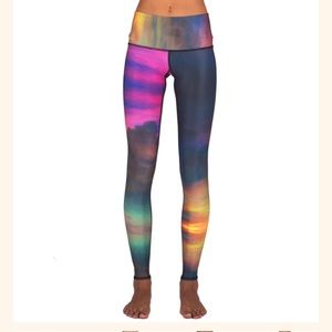 Sunset yoga pants